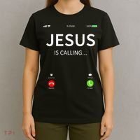 Jesus Is Calling Christian T-Shirt thumb 4