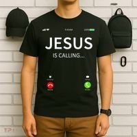 Jesus Is Calling Christian T-Shirt thumb 6