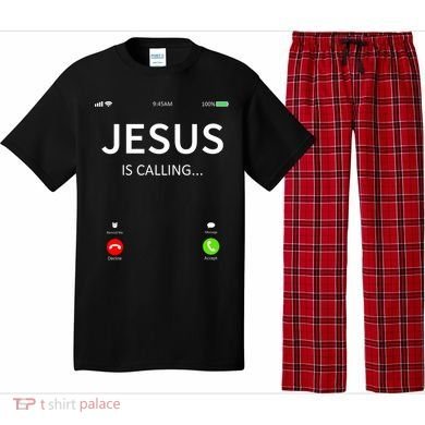 Jesus Is Calling Christian Pajama Set