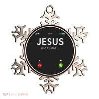 Jesus Is Calling Christian Ornament thumb 0