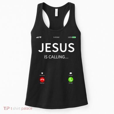 Jesus Is Calling Christian Women's Tank Top