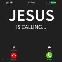 Jesus Is Calling Christian Hat thumb 2
