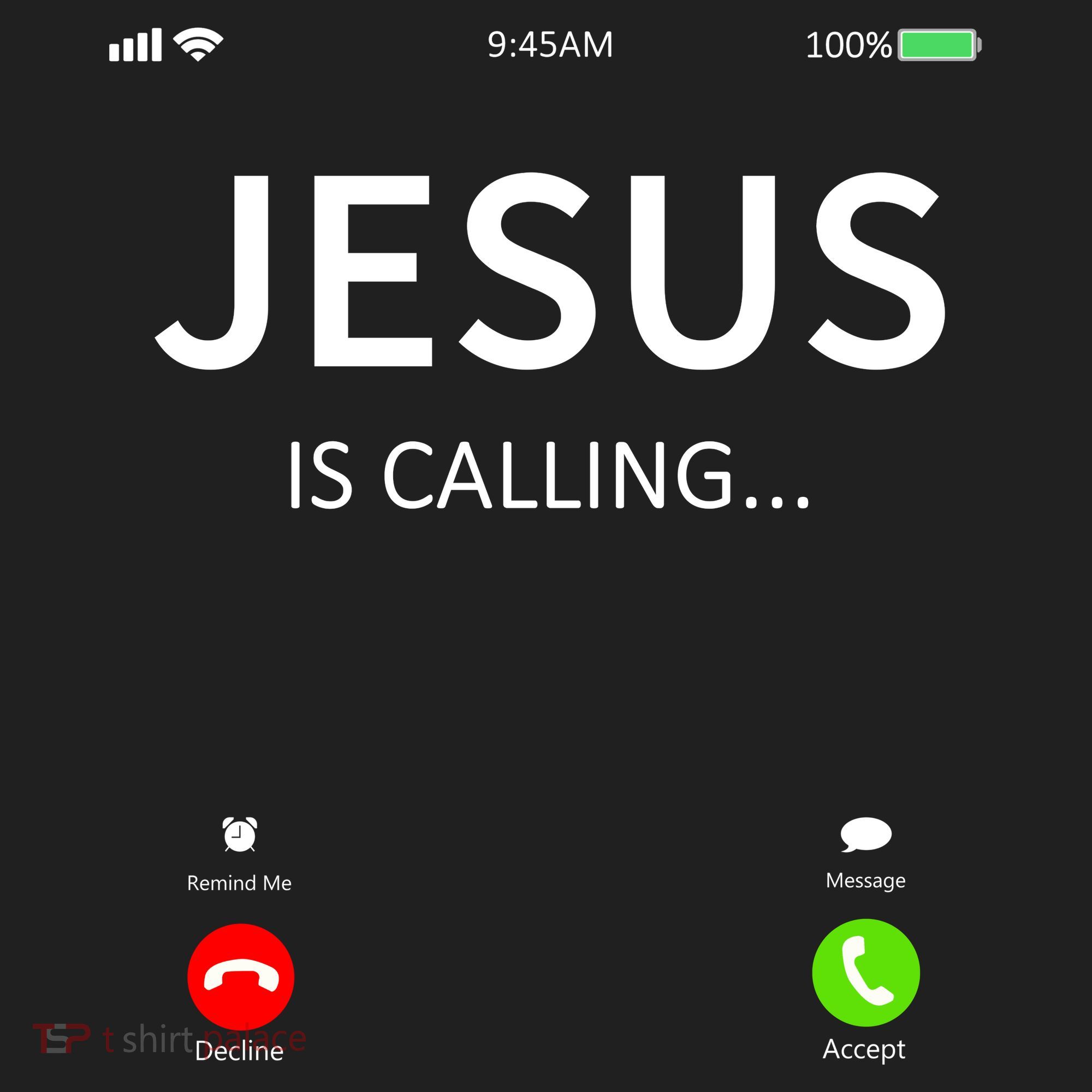 Jesus Is Calling Christian Hat