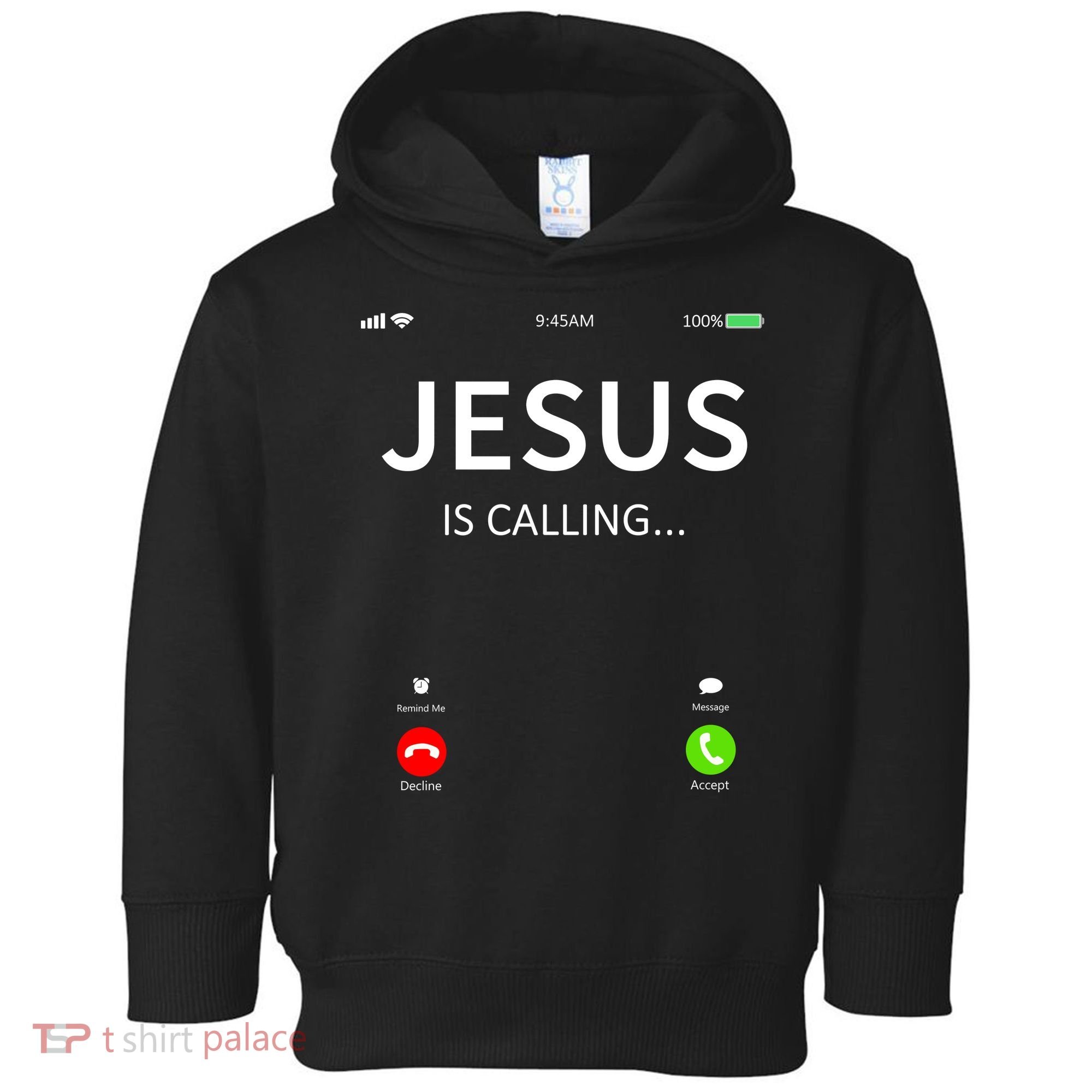 Jesus Is Calling Christian Toddler Hoodie