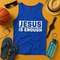 Jesus Is Enough Bible Tank Top thumb 4