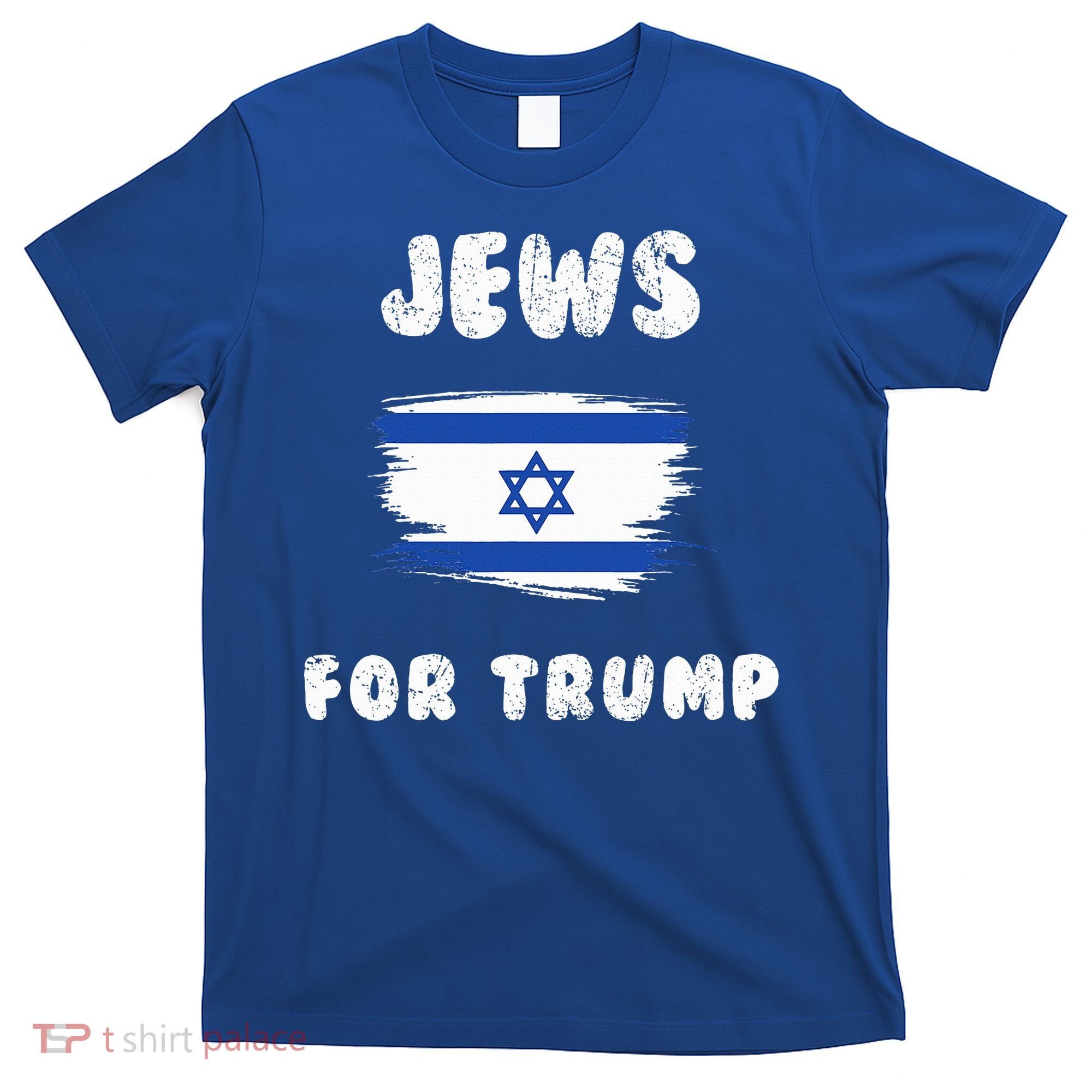 Jewish Israel Flag Jews for Trump  T-Shirt