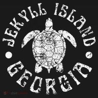 Jekyll Island Georgia Beach Sea Turtle Summer Vacation Apron thumb 3