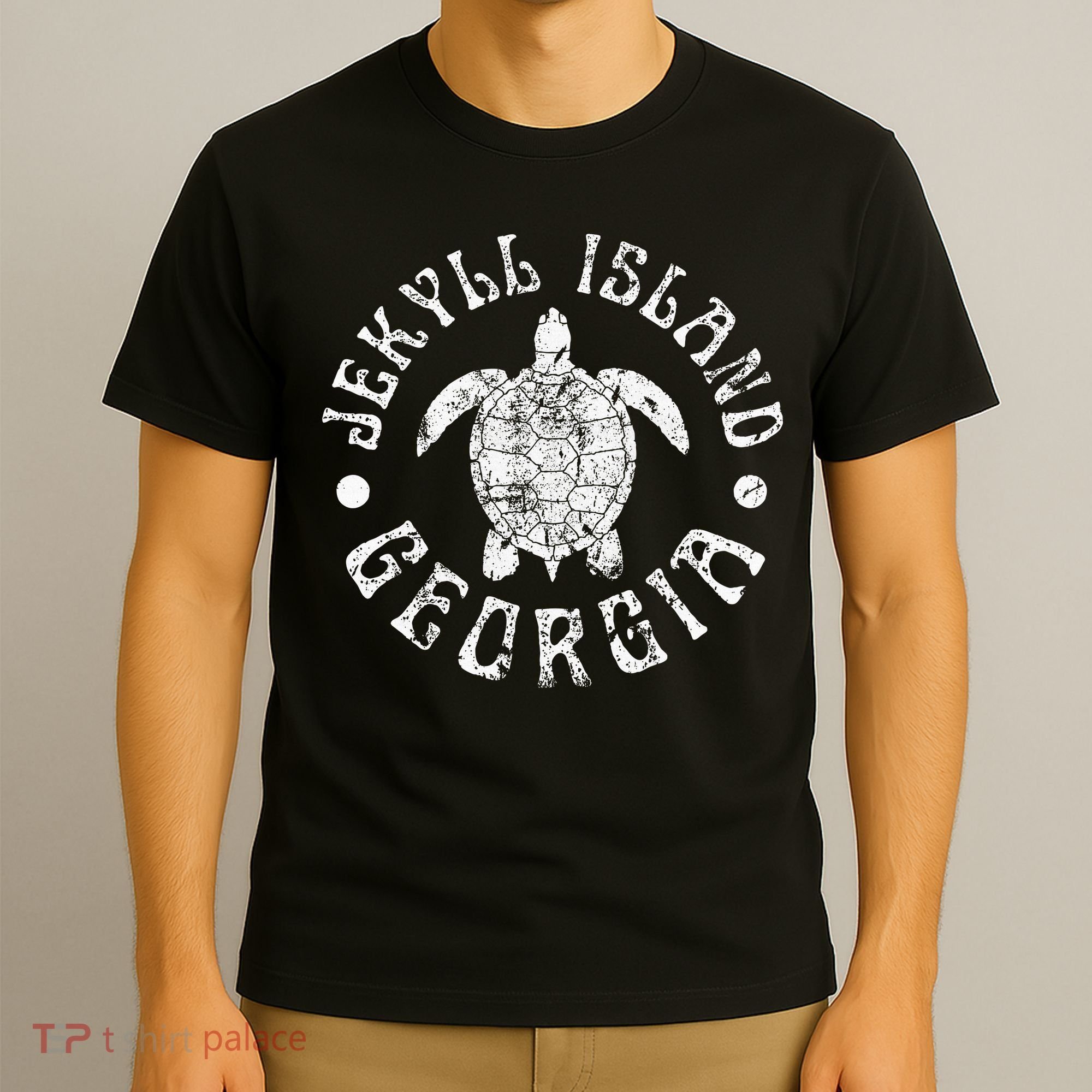 Jekyll Island Georgia Beach Sea Turtle Summer Vacation T-Shirt