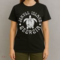Jekyll Island Georgia Beach Sea Turtle Summer Vacation T-Shirt thumb 4