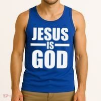 Jesus Is God Tank Top thumb 3