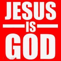 Jesus Is God Santa Hat thumb 1