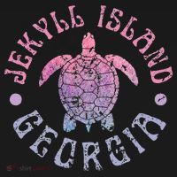 Jekyll Island Georgia Sea Turtle Beach Summer Ocean Cute Apron thumb 3