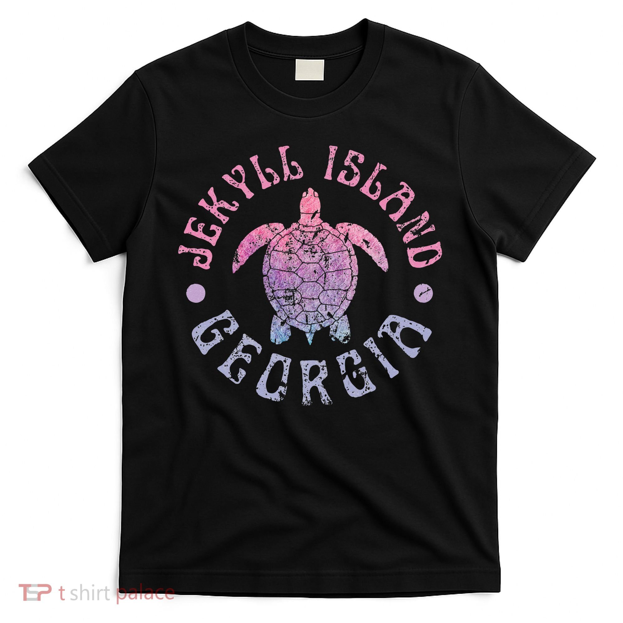 Jekyll Island Georgia Sea Turtle Beach Summer Ocean Cute T-Shirt