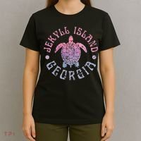 Jekyll Island Georgia Sea Turtle Beach Summer Ocean Cute T-Shirt thumb 4