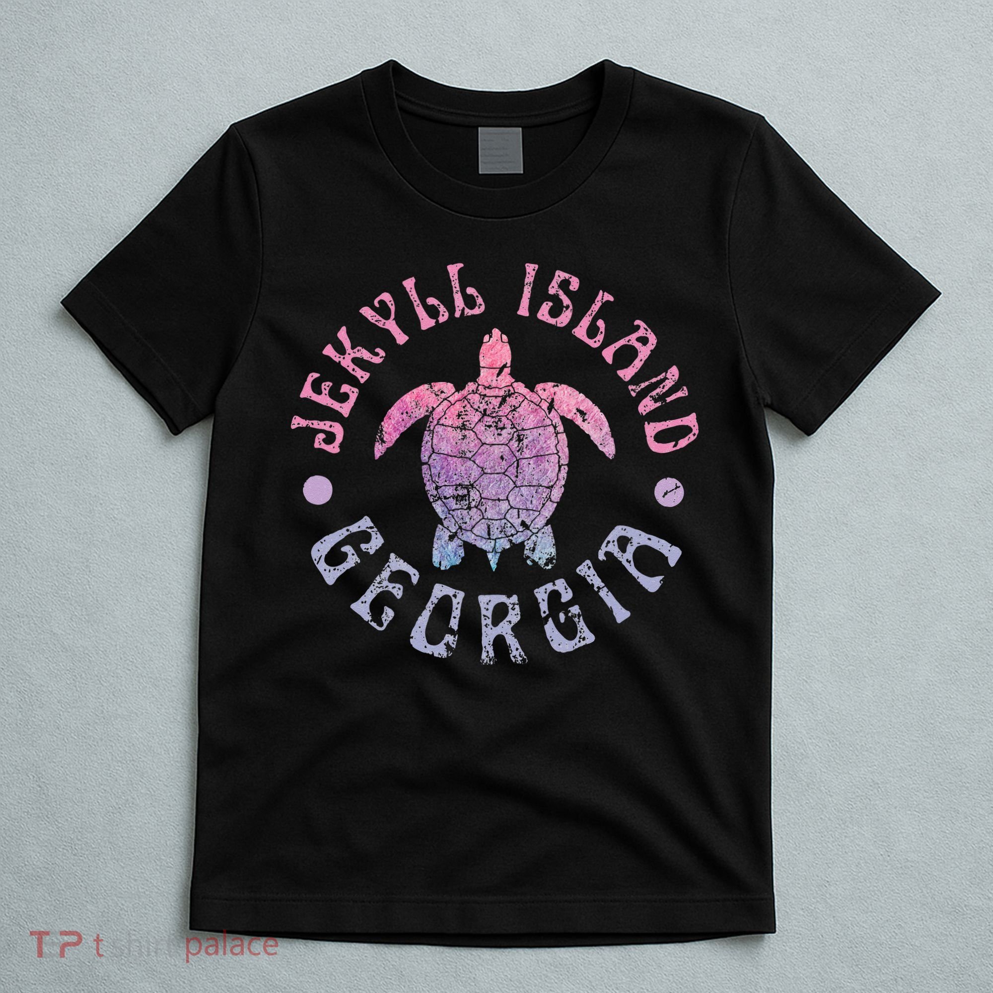 Jekyll Island Georgia Sea Turtle Beach Summer Ocean Cute T-Shirt