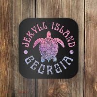 Jekyll Island Georgia Sea Turtle Beach Summer Ocean Cute Coaster thumb 0