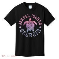Jekyll Island Georgia Sea Turtle Beach Summer Ocean Cute Kids T-Shirt thumb 0