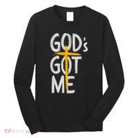 Jesus Inspired GodS Got Me Christian Long Sleeve Shirt thumb 0