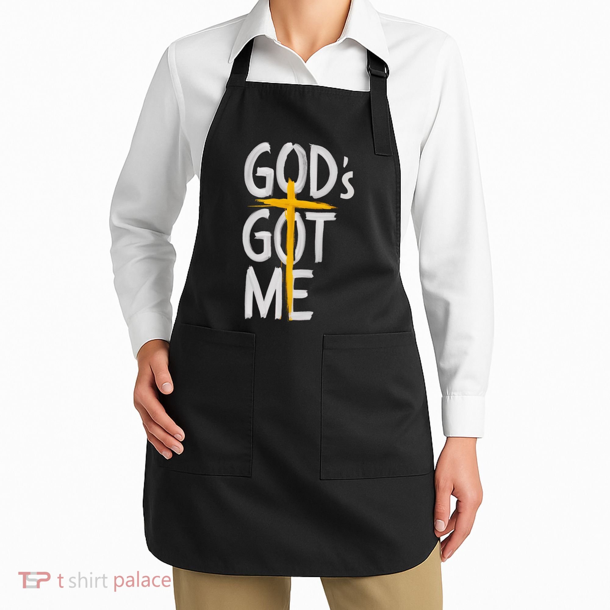 Jesus Inspired GodS Got Me Christian Apron