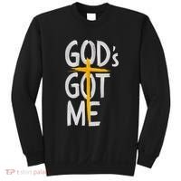 Jesus Inspired GodS Got Me Christian Sweatshirt thumb 0