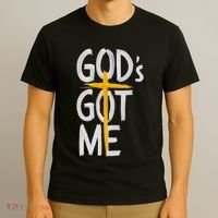 Jesus Inspired GodS Got Me Christian T-Shirt thumb 3