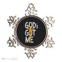 Jesus Inspired GodS Got Me Christian Ornament thumb 0