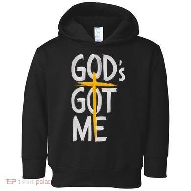Jesus Inspired GodS Got Me Christian Toddler Hoodie