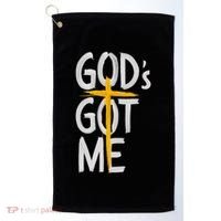 Jesus Inspired GodS Got Me Christian Golf Towel thumb 0