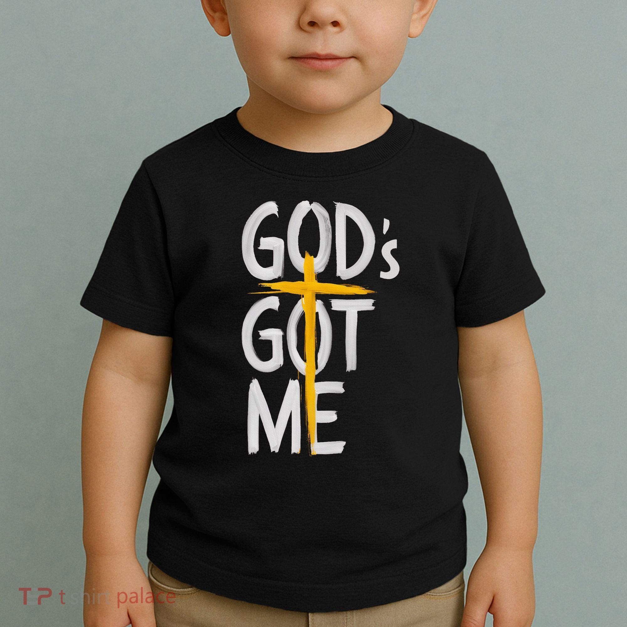Jesus Inspired GodS Got Me Christian Toddler T-Shirt