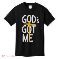 Jesus Inspired GodS Got Me Christian Kids T-Shirt thumb 0