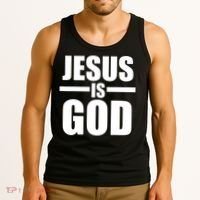 Jesus Is God Tank Top thumb 3
