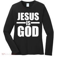 Jesus Is God Women's Long Sleeve Shirt thumb 0