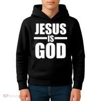 Jesus Is God Kids Hoodie thumb 4