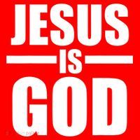 Jesus Is God Santa Hat thumb 1