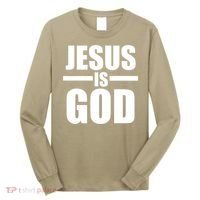 Jesus Is God Long Sleeve Shirt thumb 0