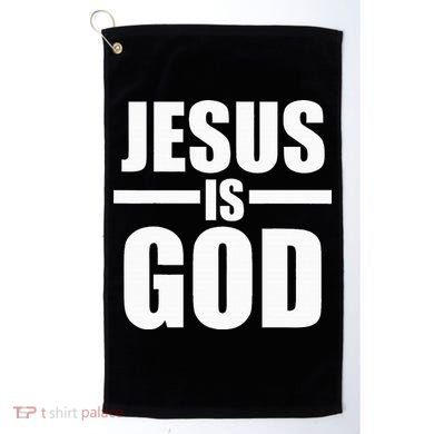 Jesus Is God Golf Towel
