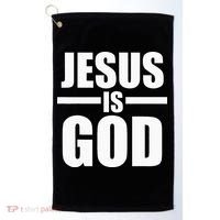 Jesus Is God Golf Towel thumb 0