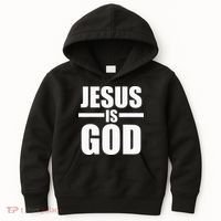 Jesus Is God Kids Hoodie thumb 0