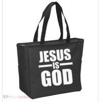 Jesus Is God Tote Bag thumb 2