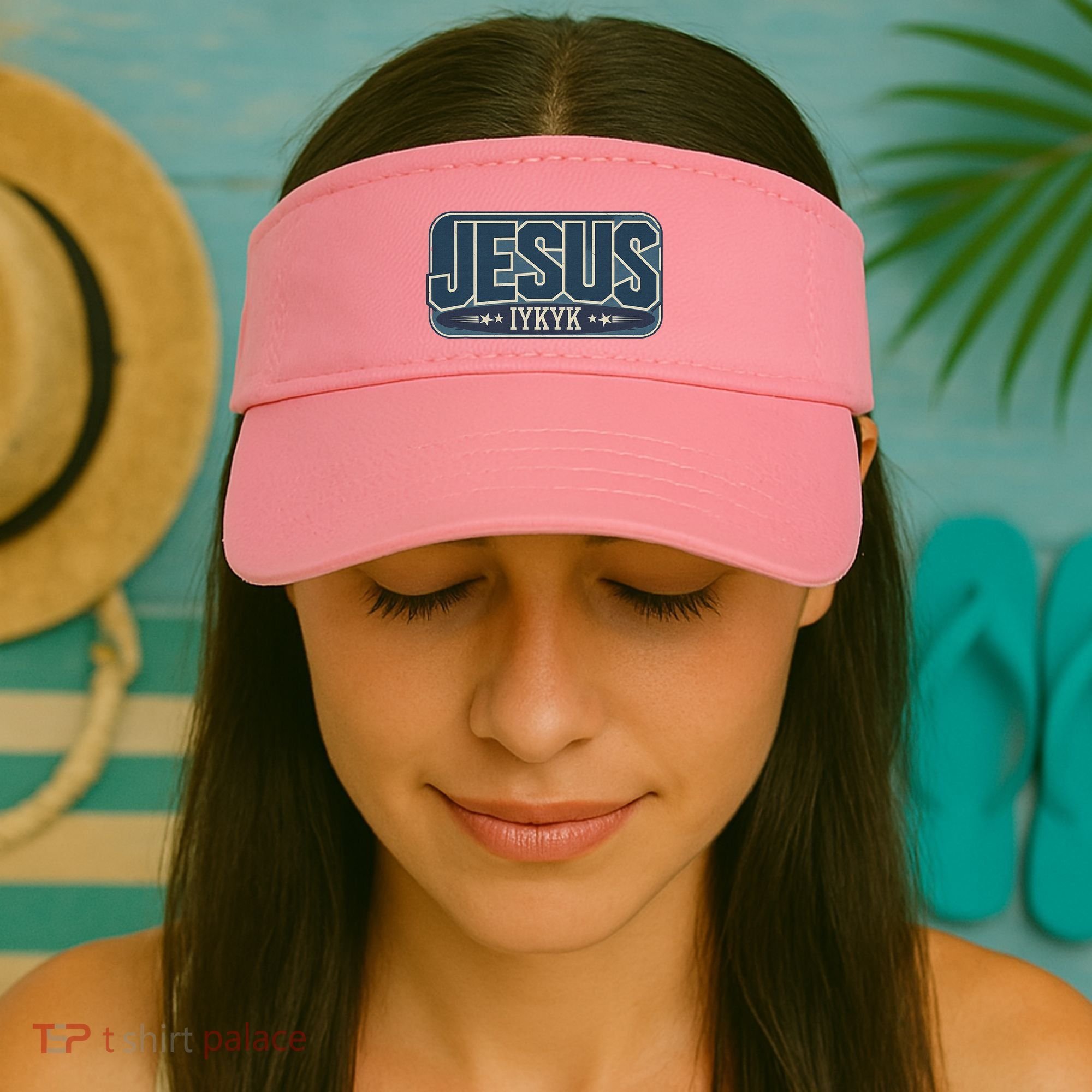 Jesus Iykyk If You Know You Know Visor