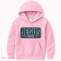 Jesus Iykyk If You Know You Know Kids Hoodie thumb 0