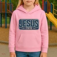 Jesus Iykyk If You Know You Know Kids Hoodie thumb 3