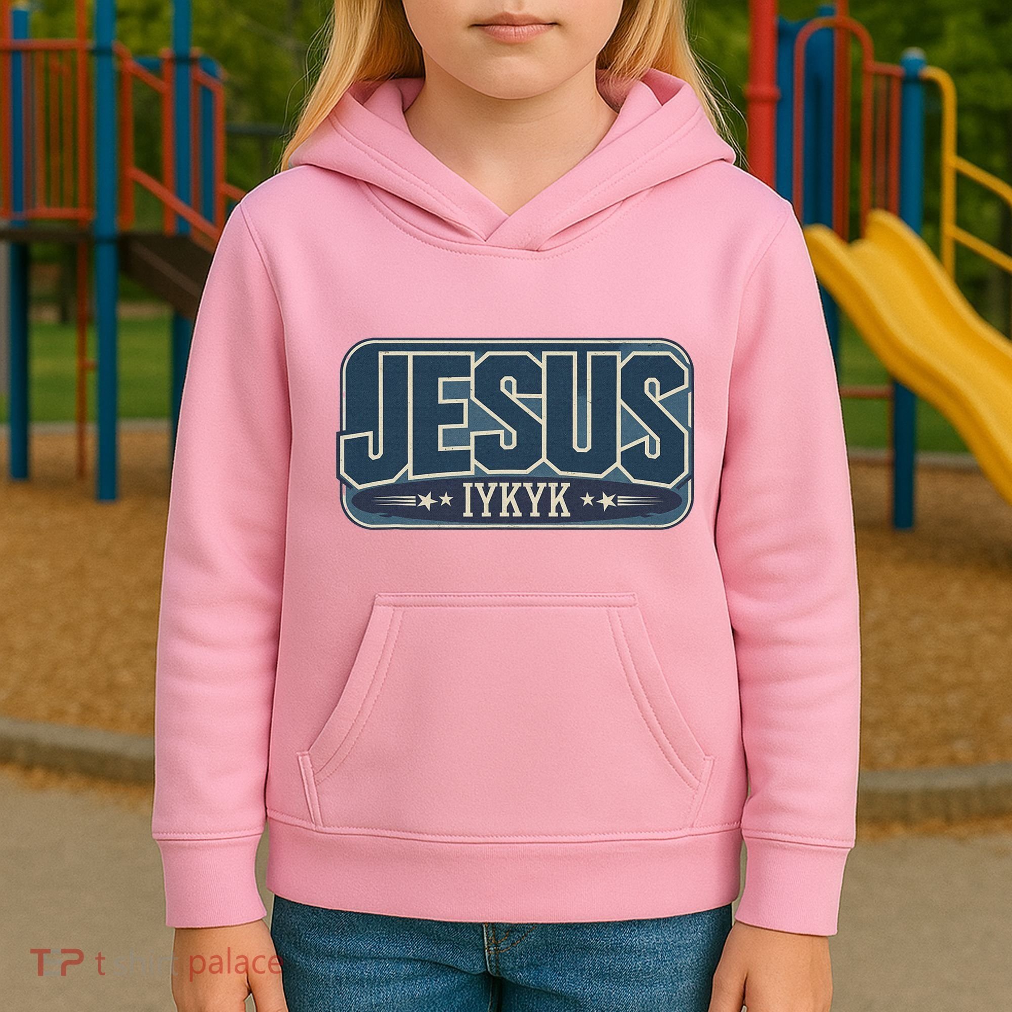 Jesus Iykyk If You Know You Know Kids Hoodie