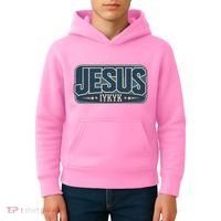 Jesus Iykyk If You Know You Know Kids Hoodie thumb 4
