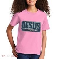 Jesus Iykyk If You Know You Know Kids T-Shirt thumb 2