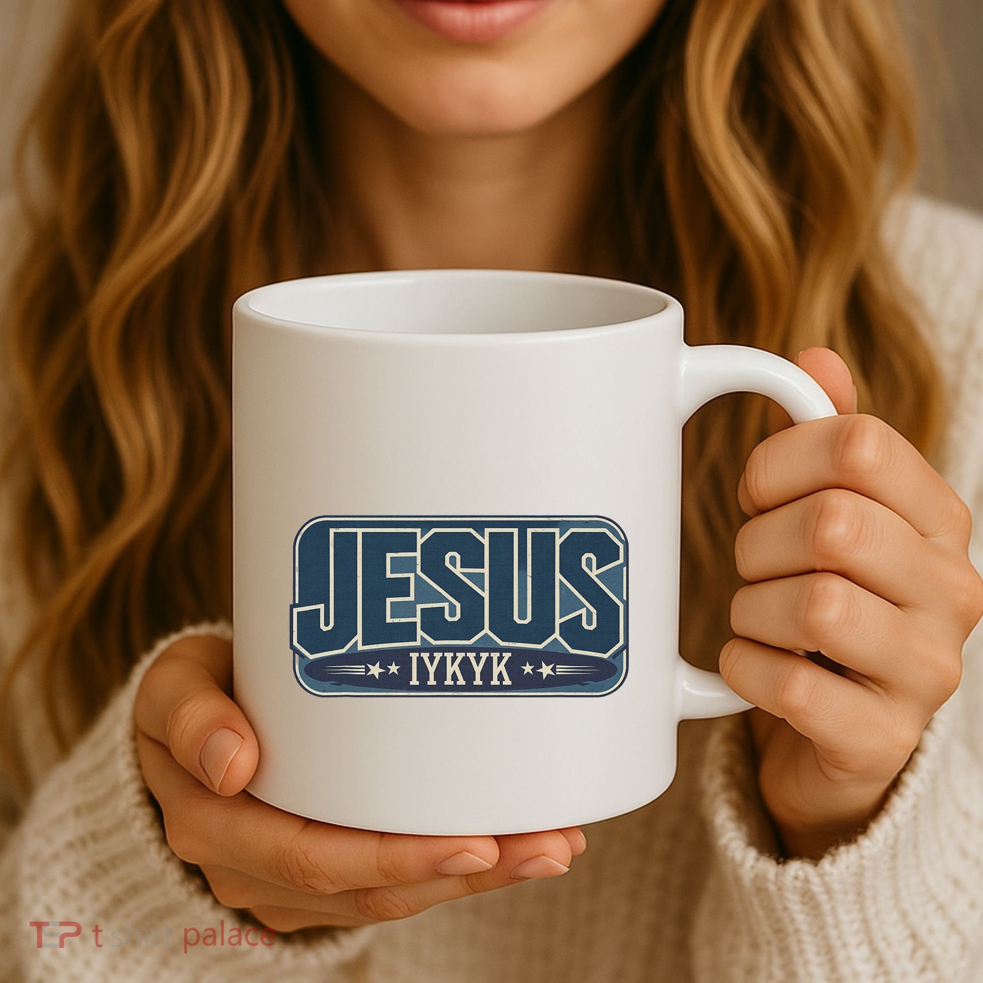 Jesus Iykyk If You Know You Know Coffee Mug