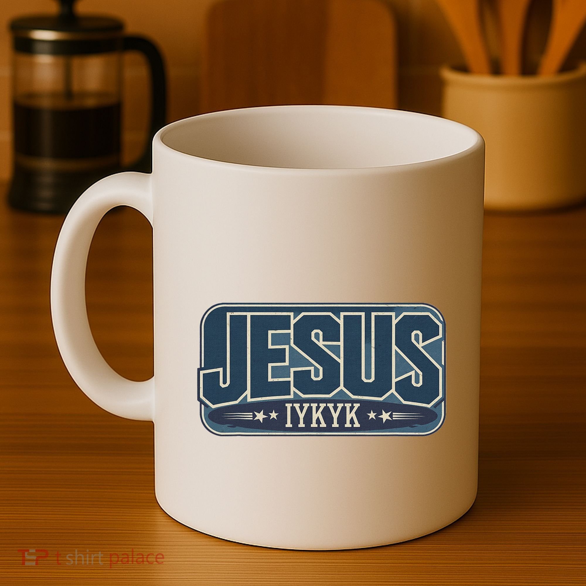 Jesus Iykyk If You Know You Know Coffee Mug