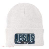 Jesus Iykyk If You Know You Know Beanie thumb 0