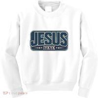Jesus Iykyk If You Know You Know Kids Sweatshirt thumb 0