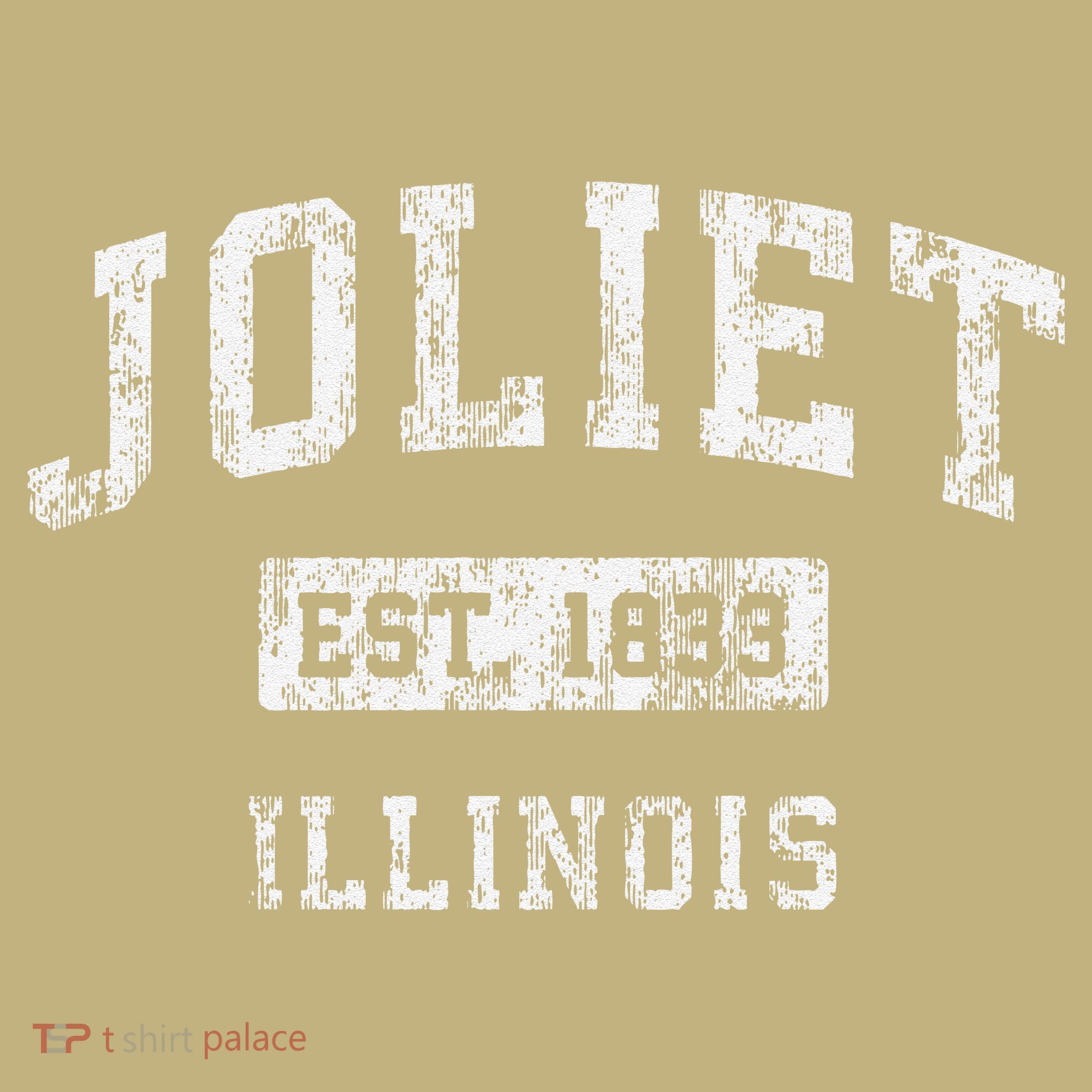 Joliet Illinois Il Vintage Established T-Shirt
